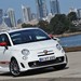 2011 Abarth 500 Esseesse: white front angle (Australia)