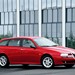 2000 Alfa Romeo 156 Sportwagon: red side front angle