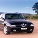 1999 Alfa Romeo 166: black front angle (Australia)