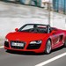 2010 Audi R8 Spyder: front quarter