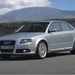 2005 Audi B7 S4: front quarter driving mountain