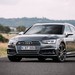 2016 Audi B9 S4: red front quarter