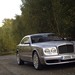 2008 Bentley Brooklands: silver front wide shot