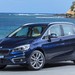 2014 BMW F45 218i Active Tourer: blue front quarter stationary (Aus)