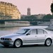 1996 BMW E39 5-Series sedan: silver side angle bridge