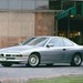 BMW E31.I 8-Series (850i): silver front quarter