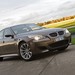 BMW E60 M5: bronze front angle from below