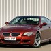 BMW E63 M6 Coupe: red front angle (UK)