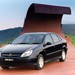 2001 Citroen C5 liftback: black front angle (Australia)