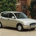 1998 Daihatsu M100 Sirion: silver front quarter