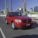 2006 Dodge PM Caliber: red front angle (Australia)