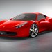 2010 Ferrari F142 458 Italia: red front quarter studio