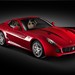 2006 Ferrari F141 599 GTB Fiorano: red front quarter studio