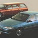 1994 Ford EF.I Falcon sedan and wagon: front side angle two shot