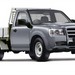 2007 Ford PJ Ranger cab chassis: silver front quarter studio