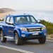 2009 Ford PK Ranger utility Wildtrak: blue front quarter