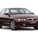 2002 Holden VY.I Calais: burgundy front quarter studio (Australia)