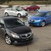 2011 Holden JH (Series II) Cruze range: four shot - black, silver, red and blue