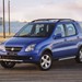 2002 Holden YG Cruze: blue front quarter (Australia)