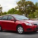 2011 Holden JH Cruze Sportwagon CD: red front quarter