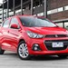 2016 Holden Spark: green side/front angle