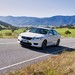 2015 Honda CR6 Accord Hybrid: white front angle