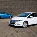 2010 Honda ZE2 Insight VTi and VTi-L: blue and white respectively (Australia)