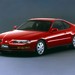 Honda BA8/BB2 Prelude: red front quarter studio