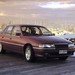 1990 HSV VQ SV90: Ruby Red front quarter on pier