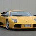 2002 Lamborghini Murcielago coupe: yellow front angle