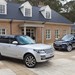 2013 Land Rover L405 Range Rover: silver and blue two shot (Australia)