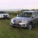 2008 Lexus 200.I LX 570 Prestige and Sports Luxury: silver and grey two shot (Australia)