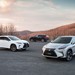 2016 Lexus RX 350 F Sport: white front angle, wide shot