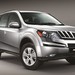 2012 Mahindra W8 XUV500: silver front quarter