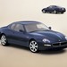 2002 Maserati M138 Coupe: blue front quarter