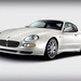 2004 Maserati M138 GranSport Coupe: white front quarter studio