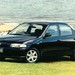 1998 Mazda BJ.I 323 Protege: green front quarter (Australia)