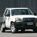 2006 Mazda Mk.1-I BT-50 single cab chassis: white front angle (Australia)