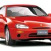 1996 Mazda EC Eunos 30X: red front angle studio