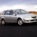 2002 Mazda GY.I Mazda 6 Classic wagon: silver front quarter (Australia)