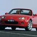 2005 Mazda NC.I MX-5 Soft-top: red front angle