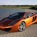 2011 McLaren MP4-12C Coupe: orange front quarter