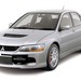 2005 Mitsubishi CT9A Lancer Evolution IX: grey front quarter