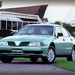 2000 Mitsubishi TJ.I Magna Executive: green front angle (Australia)