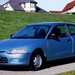 1996 Mitsubishi CE.I Mirage: blue front quarter (Australia)