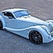 2013 Morgan Aero Coupe: blue front angle