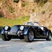 Morgan Series 1 Roadster: dark blue front quarter