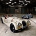 2012 Morgan Series 2 Roadster: white and grey two shot