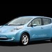 2012 Nissan Leaf: blue front quarter