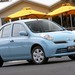 2007 Nissan K12 Micra: blue front quarter